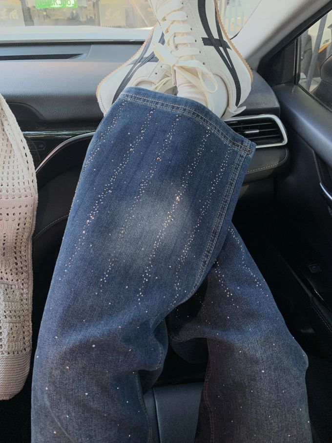 海青灰 碳色 泰坦 系带 皮革 