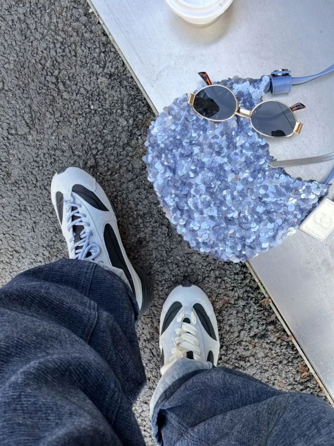 选美蓝 勋章蓝 软麂皮 系带 