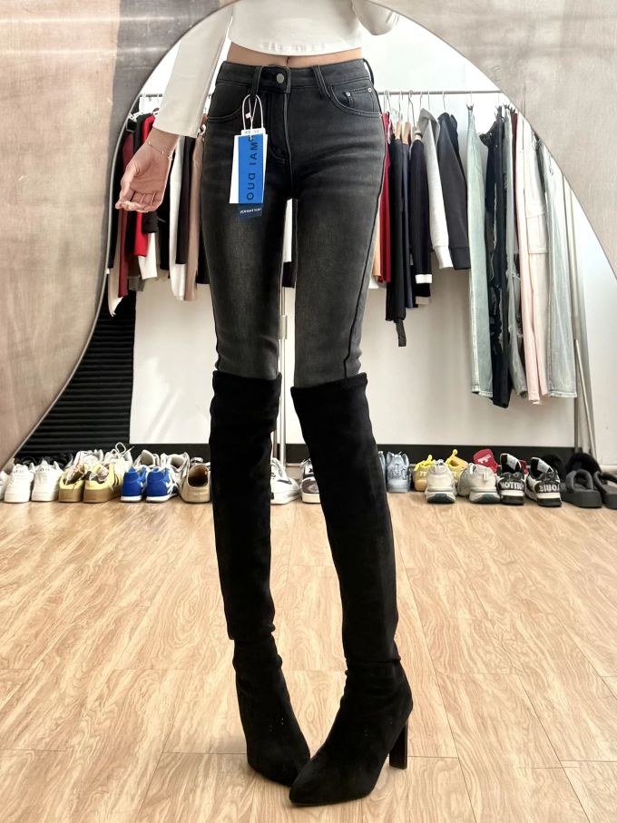 牛仔面料 洗水 深洞 暗影蓝 墨黑色 基础扣饰 