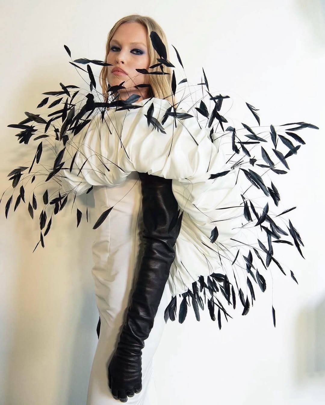 燕尾服 橄榄黑 火山灰 皮革  - VALI鞋履AI设计主图