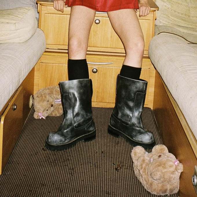 松香色 飞蝇钓 雾号 圆头 皮革 