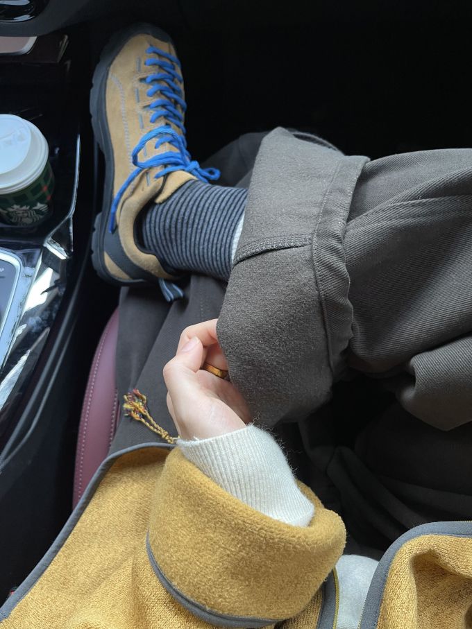 碳色 白令海色 浅卡其色 中帮 系带 布面 