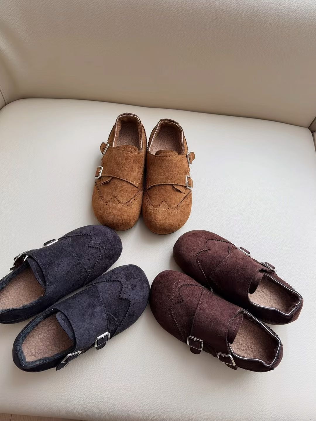 深井黑 玄武石色 石墨色 袢扣 皮革  - VALI鞋履AI设计主图