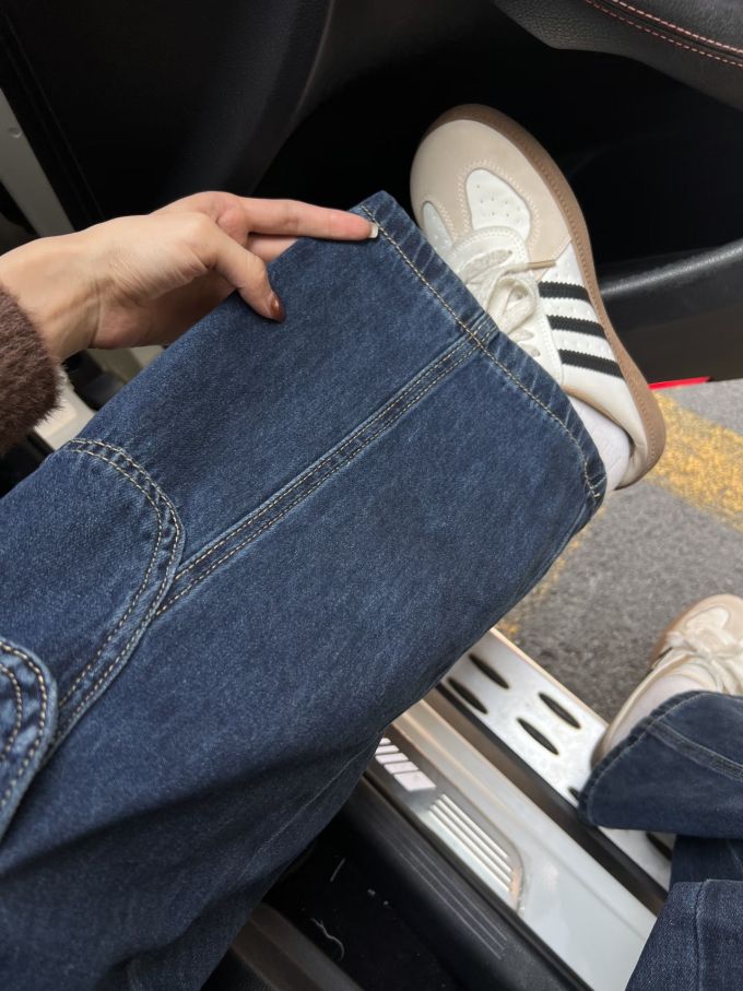 星白色 神秘蓝 香雪球色 系带 皮革 