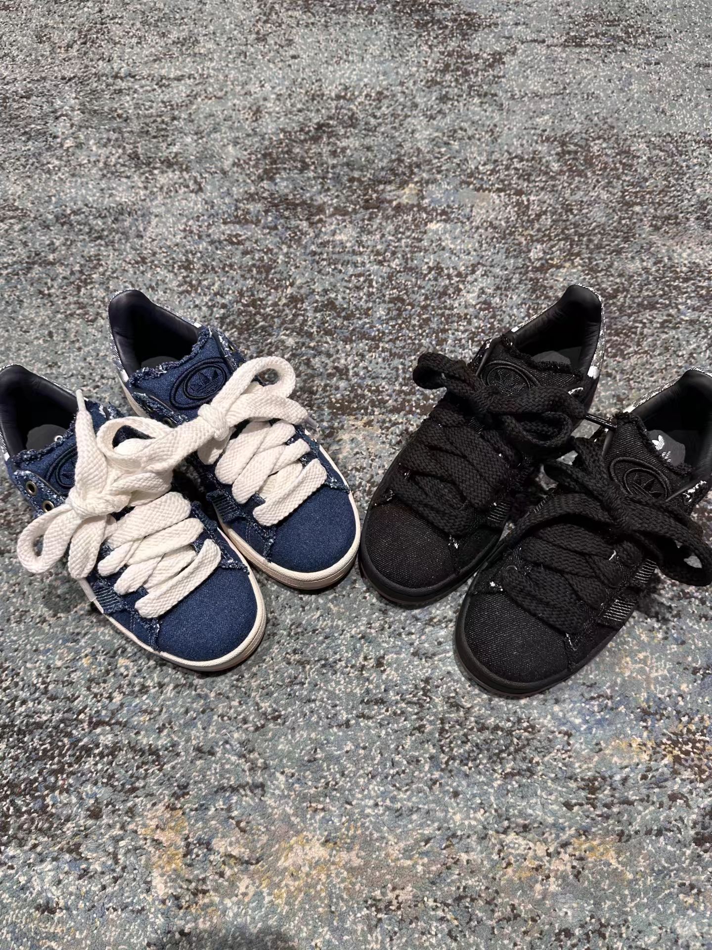 黑美人 不可穿透 乌黑 低帮 系带 布面  - VALI鞋履AI设计主图