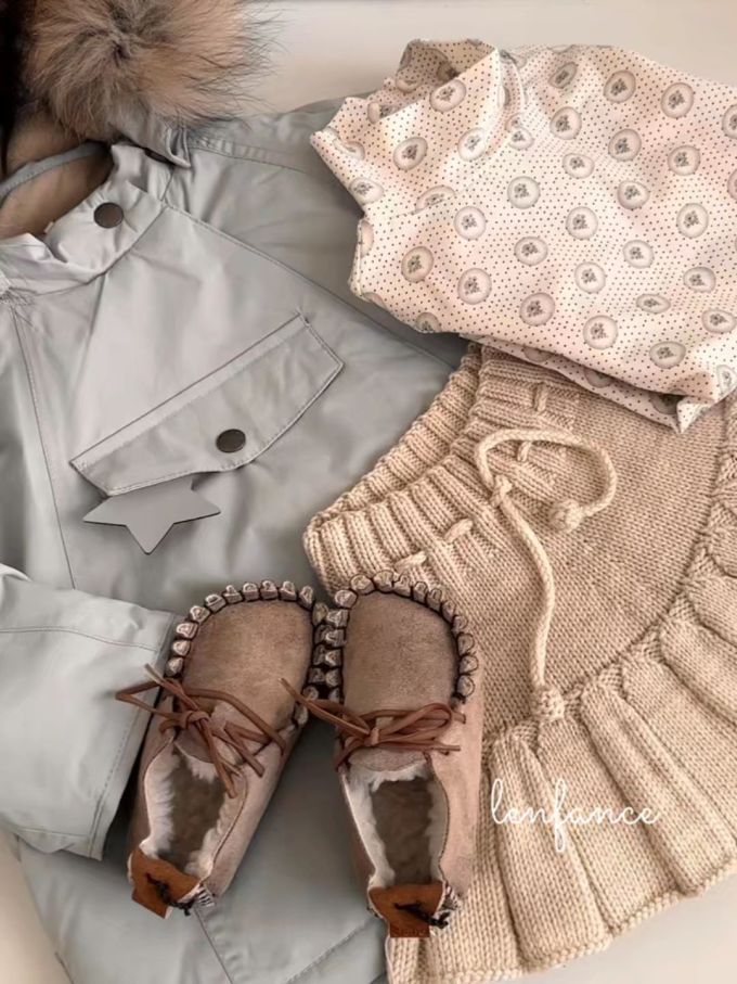 土褐色 棕土色 赭石壁画 圆头 低帮 系带 深口鞋 皮革 