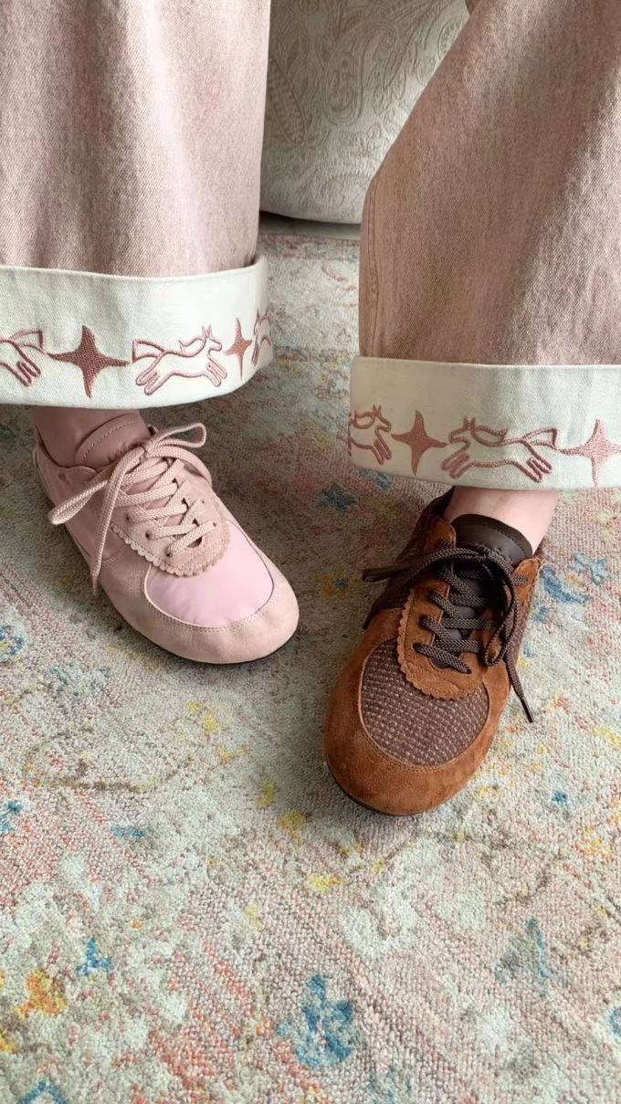 土褐色 巧克力酱色 栗色马 系带 