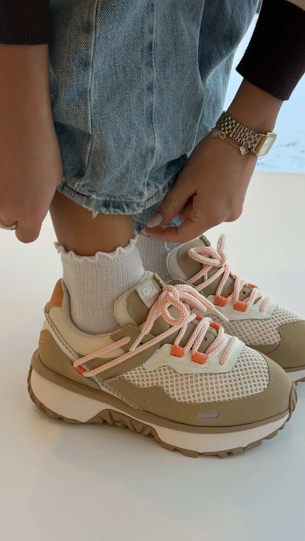 胡桃绿 沙丘灰 沙漠棕榈色 低帮 系带  - VALI鞋履AI设计主图