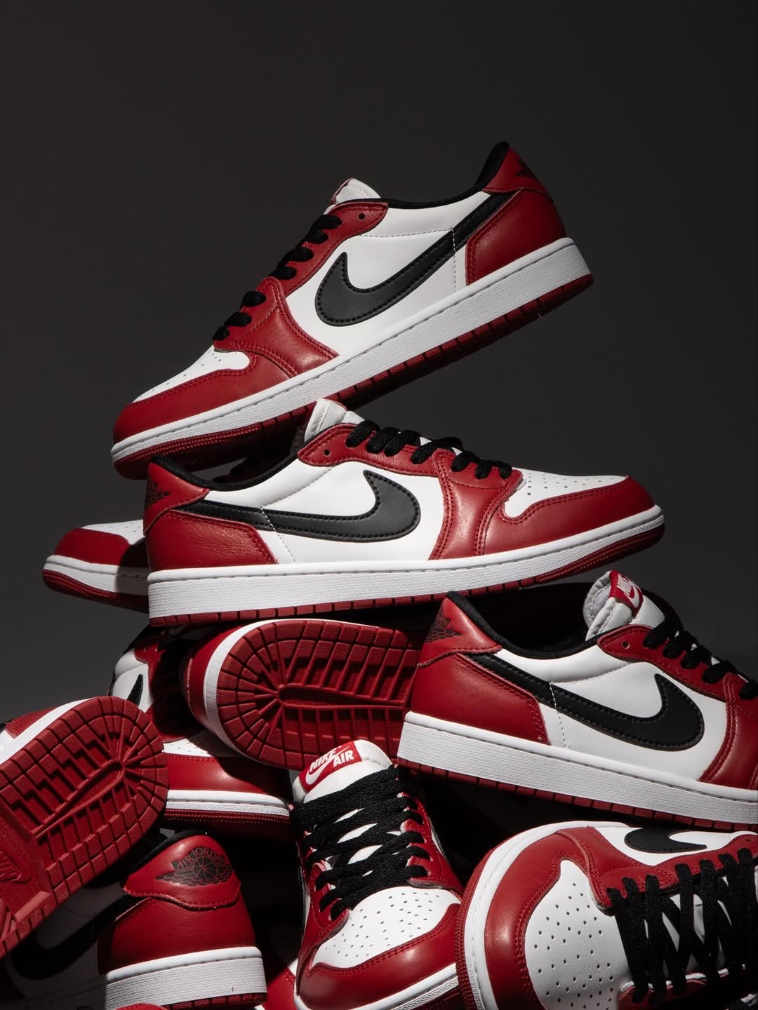 大丽花红 黑豆色 雪花石灰 低帮 系带 皮革  - VALI鞋履AI设计主图