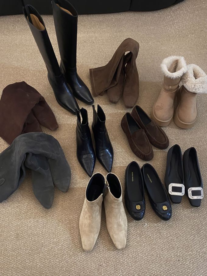 燕尾服 棕灰色 暗土褐色 皮革 