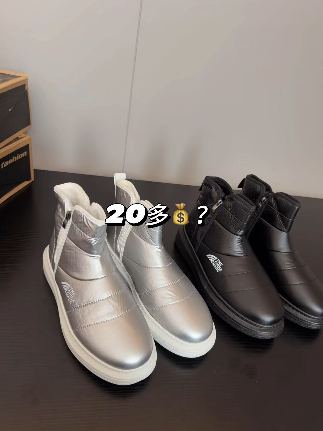 玉米饼 月光色 岩石色 圆头 中帮 深口鞋 皮革  - VALI鞋履AI设计主图