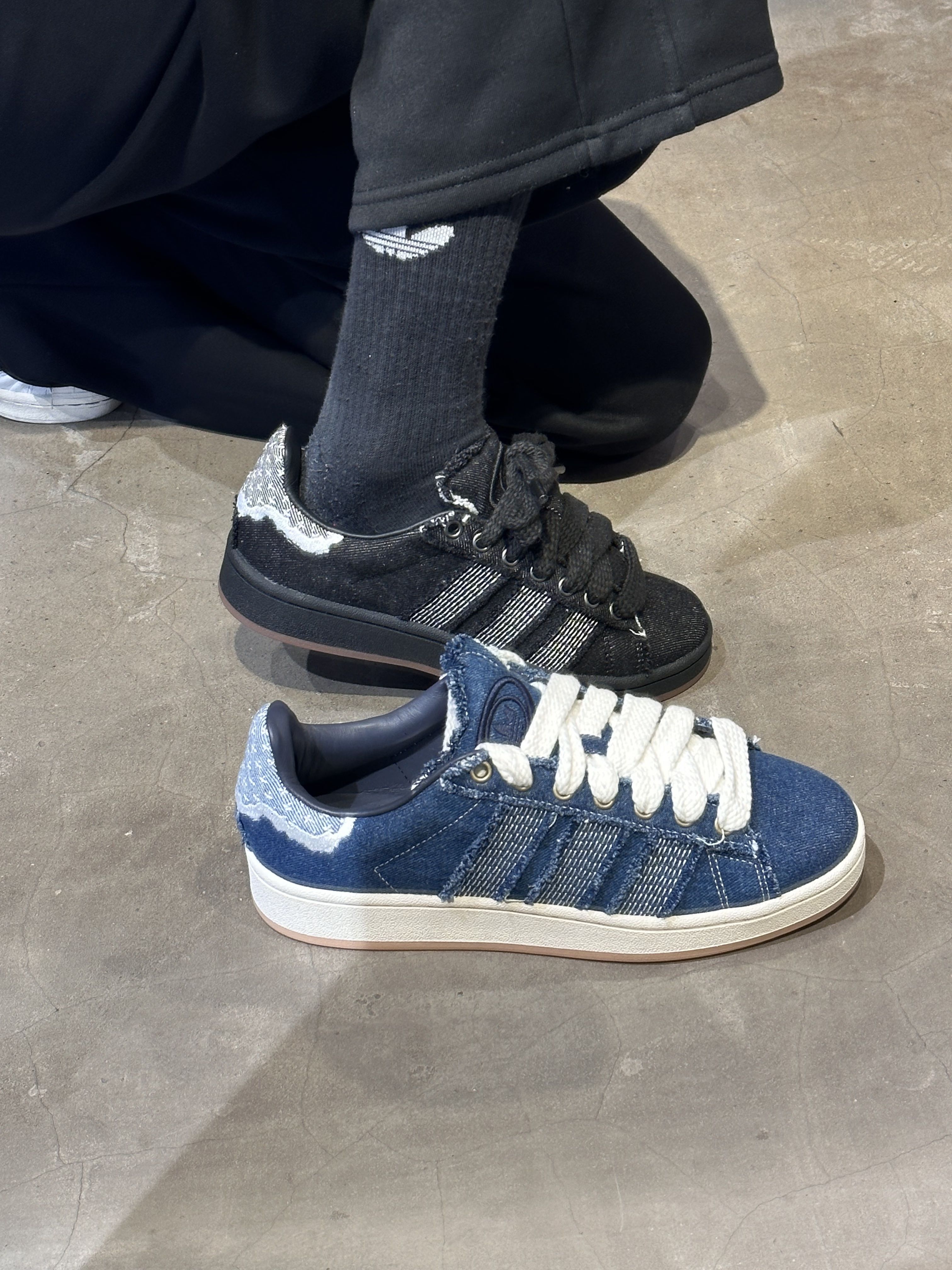 钟乳石 选美蓝 海军牡丹 低帮 系带 布面  - VALI鞋履AI设计主图