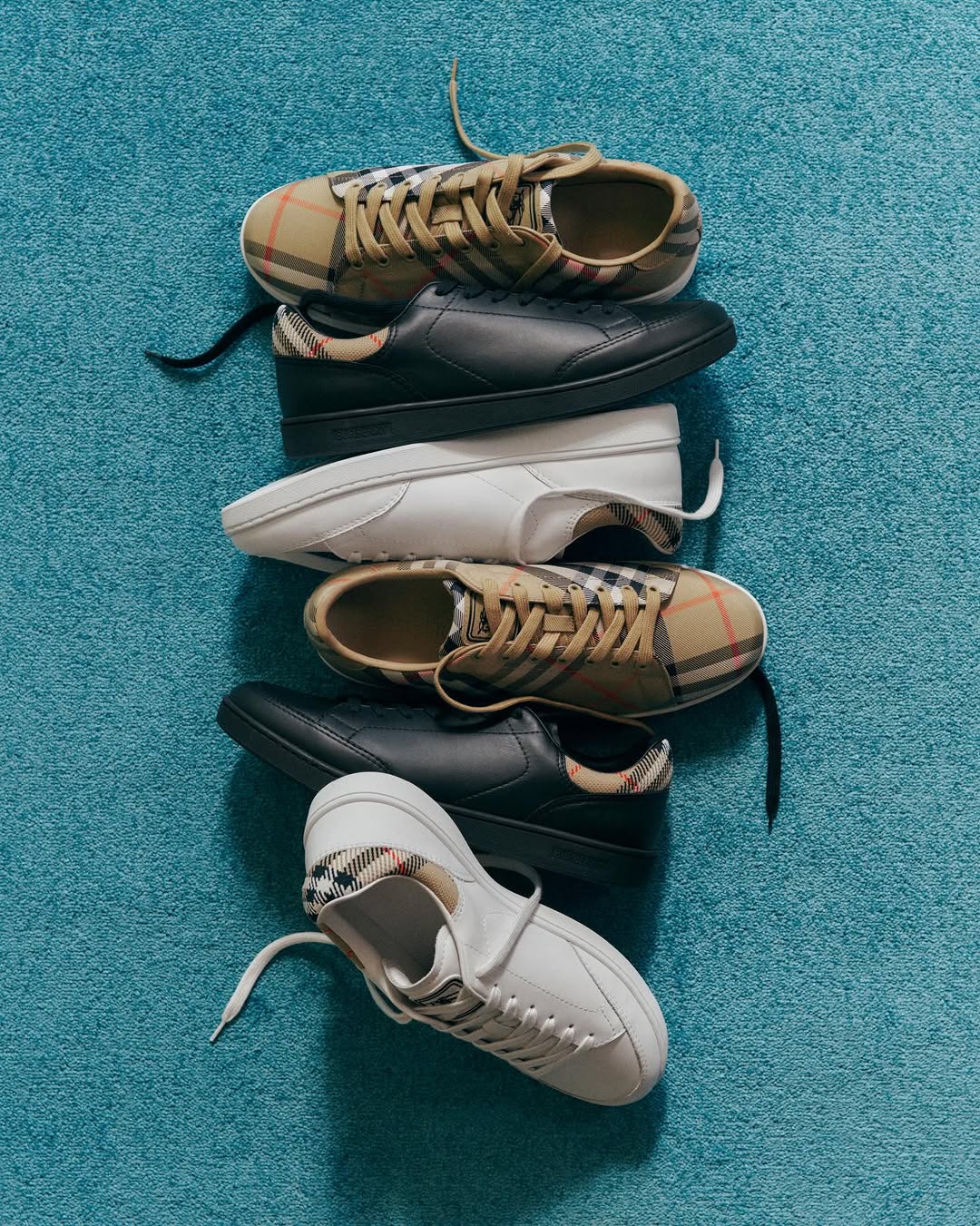 蒸汽蓝 月岩色 黎明蓝 低帮 皮革  - VALI鞋履AI设计主图