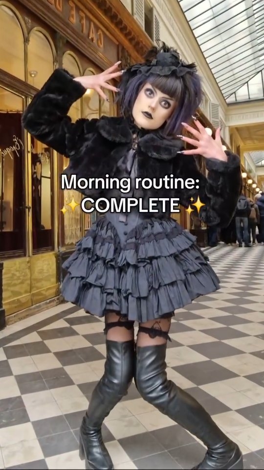 皮草面料 裘毛袖 停电色 薄云 咖啡褐色 哥特风  - VALI鞋履AI设计主图