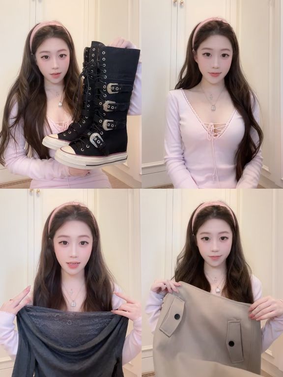 坡跟 无烟煤色 杏仁桃 黑咖啡色 圆头 