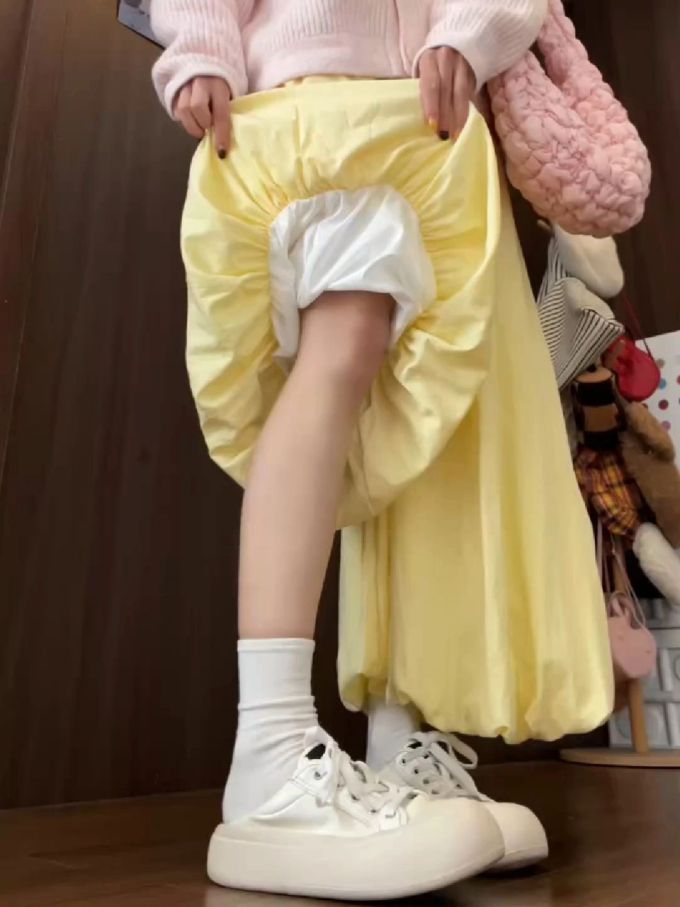 雪纺 A型 草原色 古金色 菠萝色 