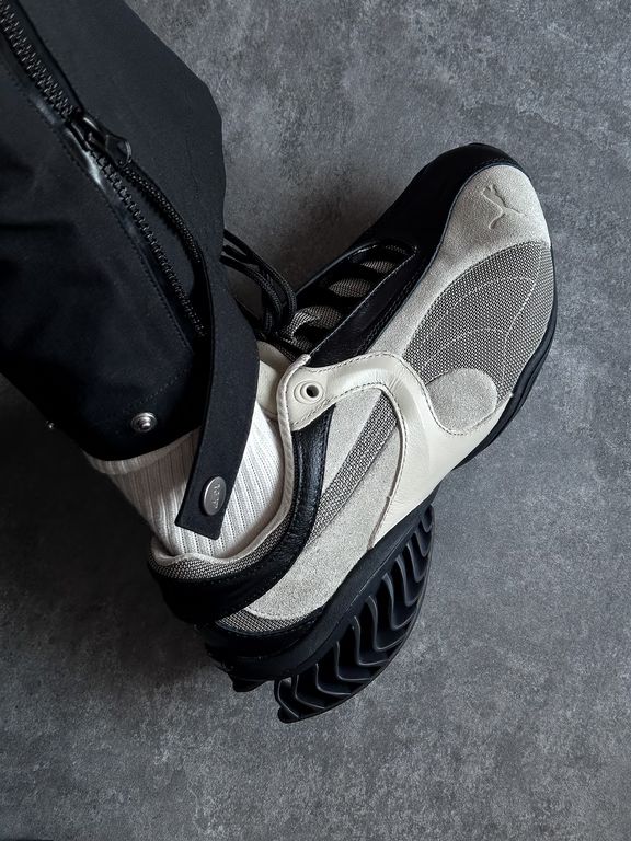 燕尾服 蓝晕色 梭织灯心草 低帮  - VALI鞋履AI设计主图