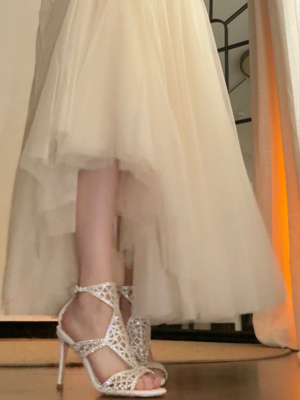 高跟 细跟 自然色 河岩 土罐色 无帮  - VALI鞋履AI设计主图