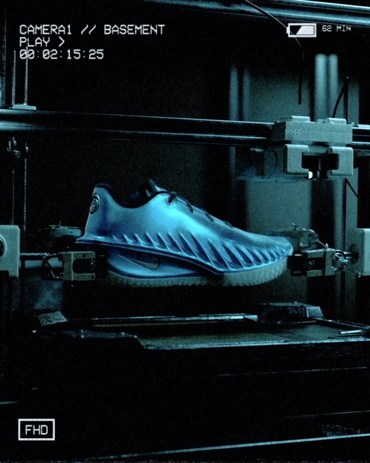 选美蓝 波塞冬蓝 挪威蓝 中帮 网面  - VALI鞋履AI设计主图