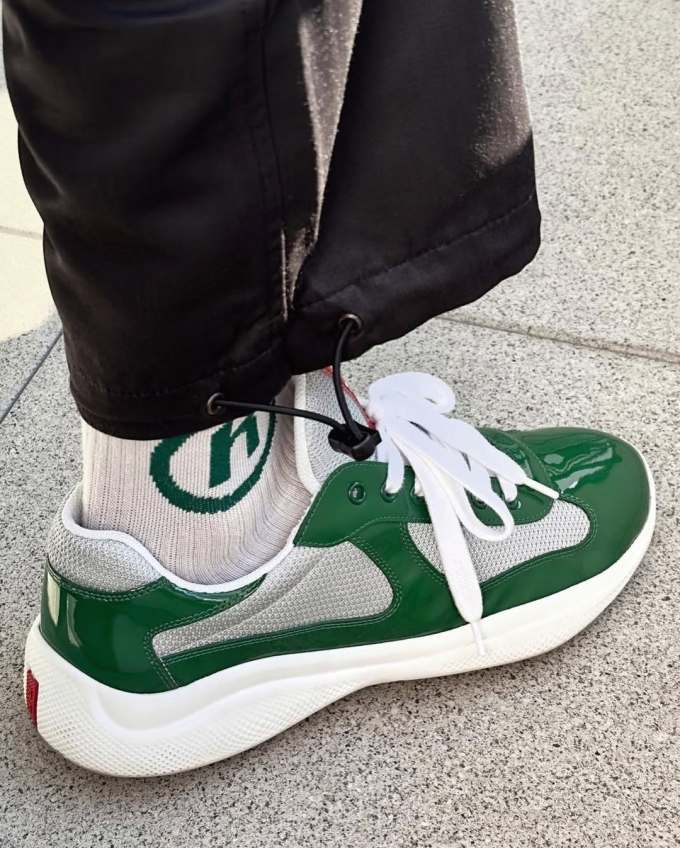 伊甸园绿 薄云 古裙衬 低帮 系带 