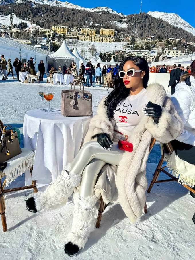 皮草面料 H型 裘毛袖 局部印染 字母 印花 满天星 甜玉米 冰淇淋色 