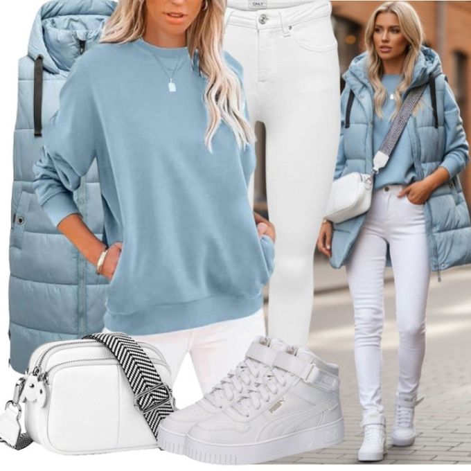 针织面料 H型 圆形领 中长袖 基础袖 勿忘草蓝 梦幻蓝 山泉 休闲运动 运动 