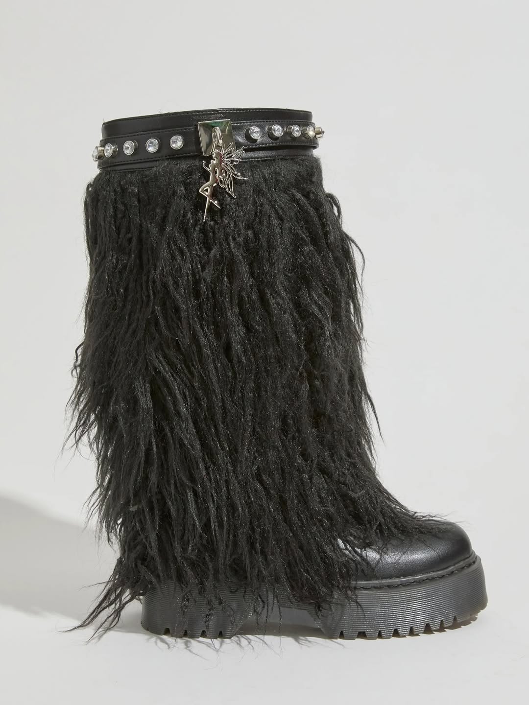 深洞 泥炭色 氧化铁 圆头 皮革  - VALI鞋履AI设计主图