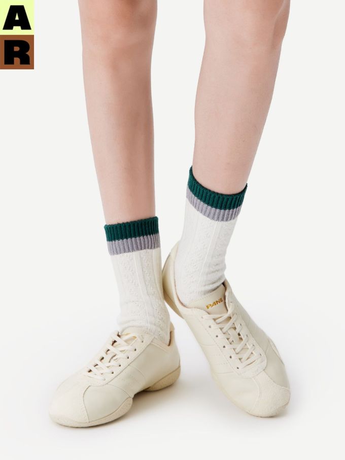 豆腐 银白 燕麦色 系带 布面 