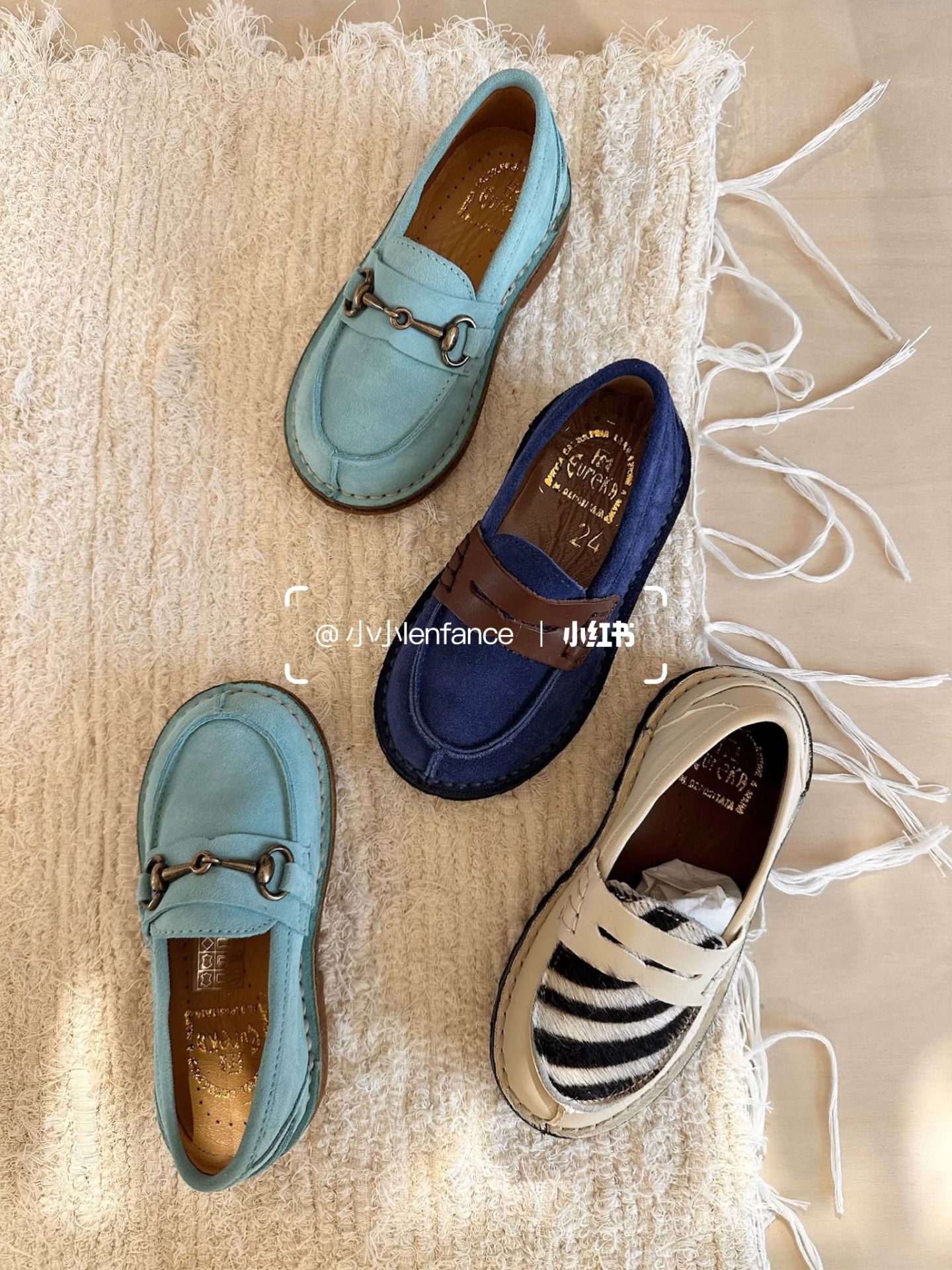 黑豆色 巧克力软糖 海贝色 圆头 一脚蹬 深口鞋 皮革  - VALI鞋履AI设计主图