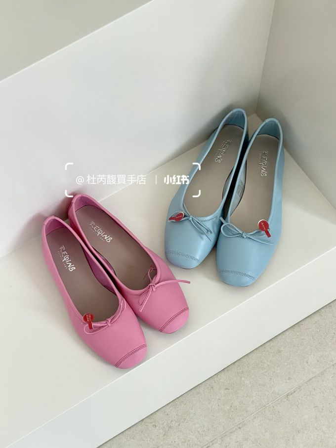 玫瑰花束 羊绒粉 玫瑰酒色 中口鞋 皮革 