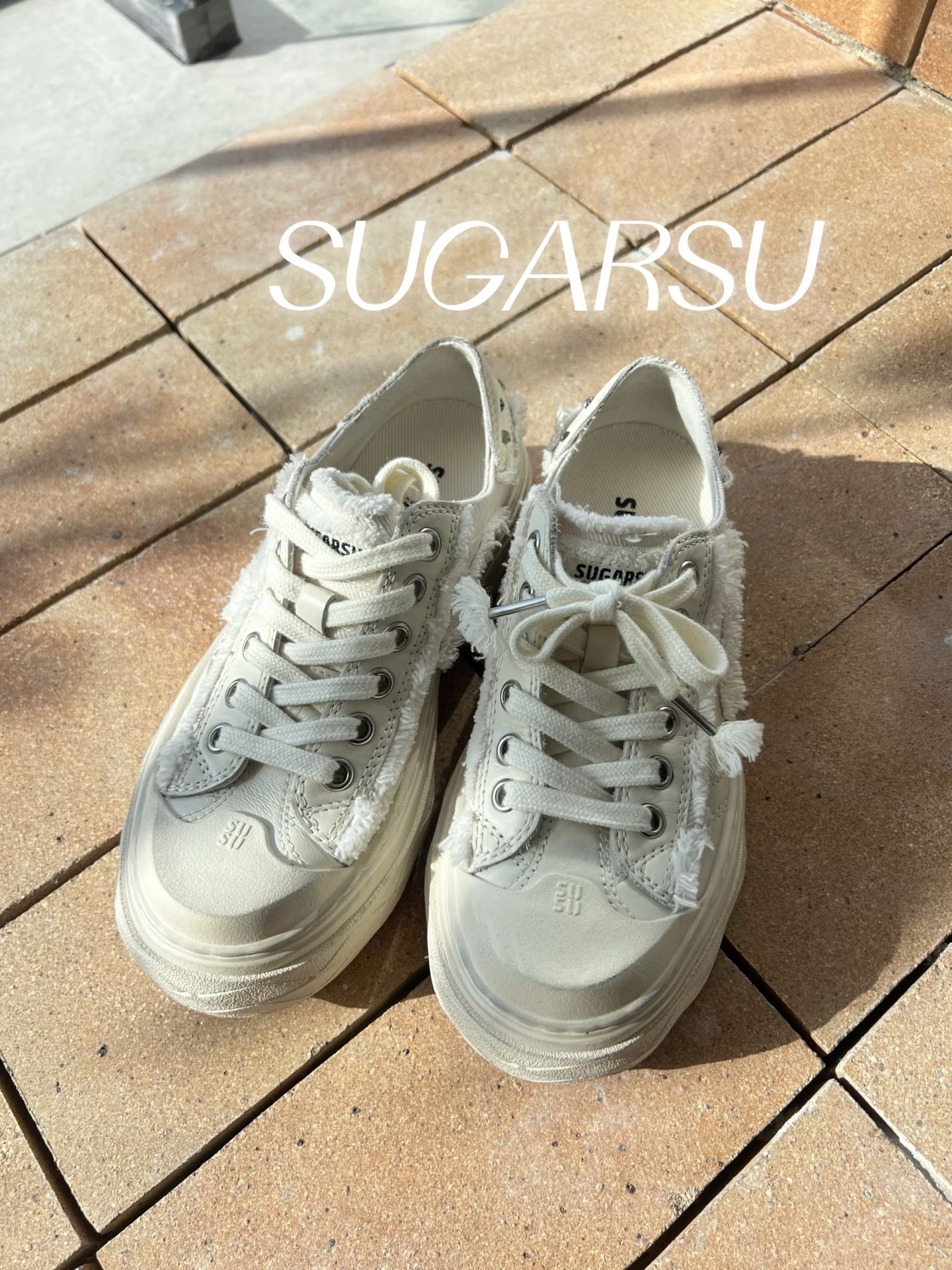 婴儿爽身粉 冰冻白 风蓝色 系带 布面  - VALI鞋履AI设计主图