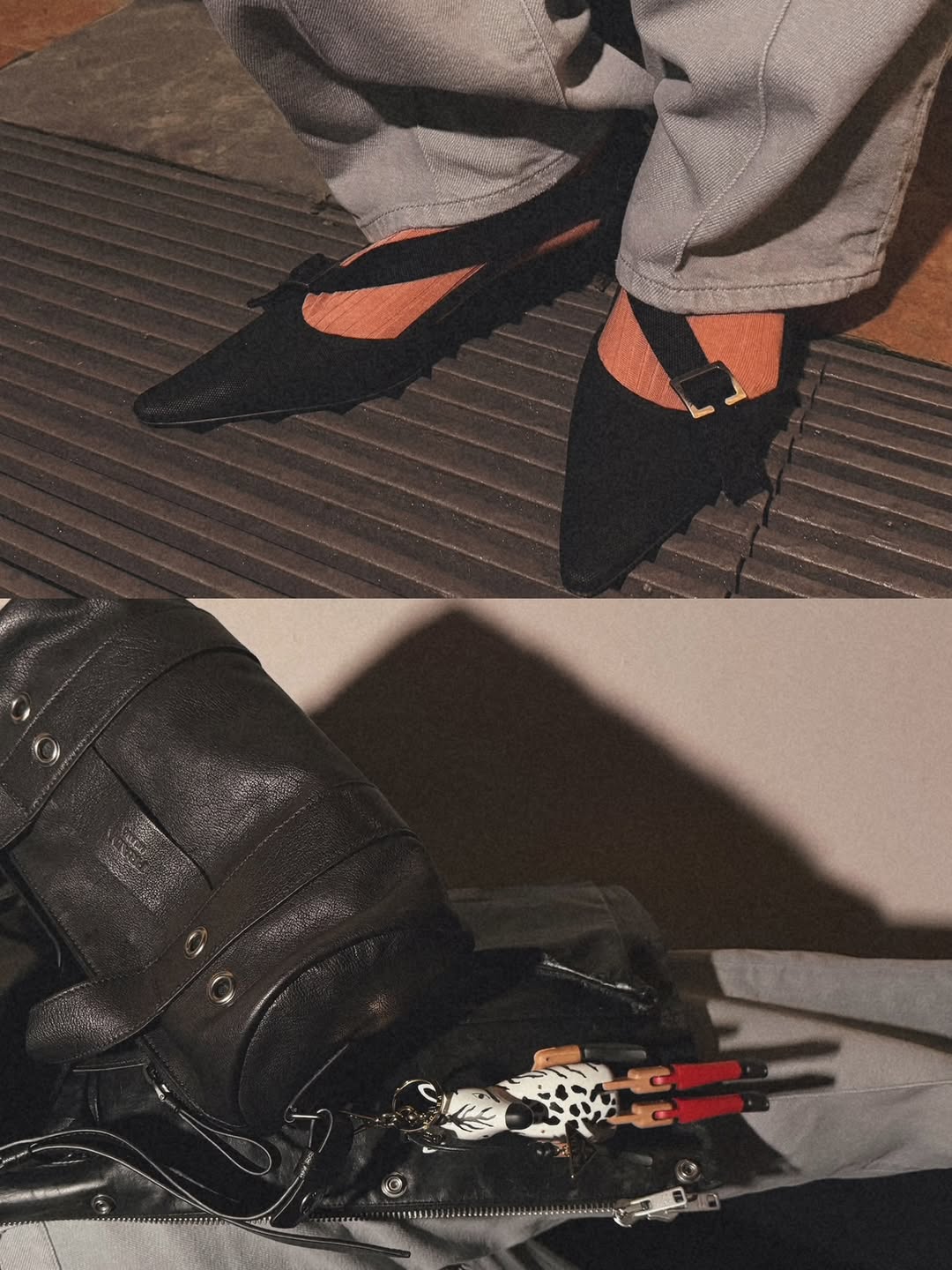 黑美人 玛瑙色 菊苣咖啡 尖头  - VALI鞋履AI设计主图