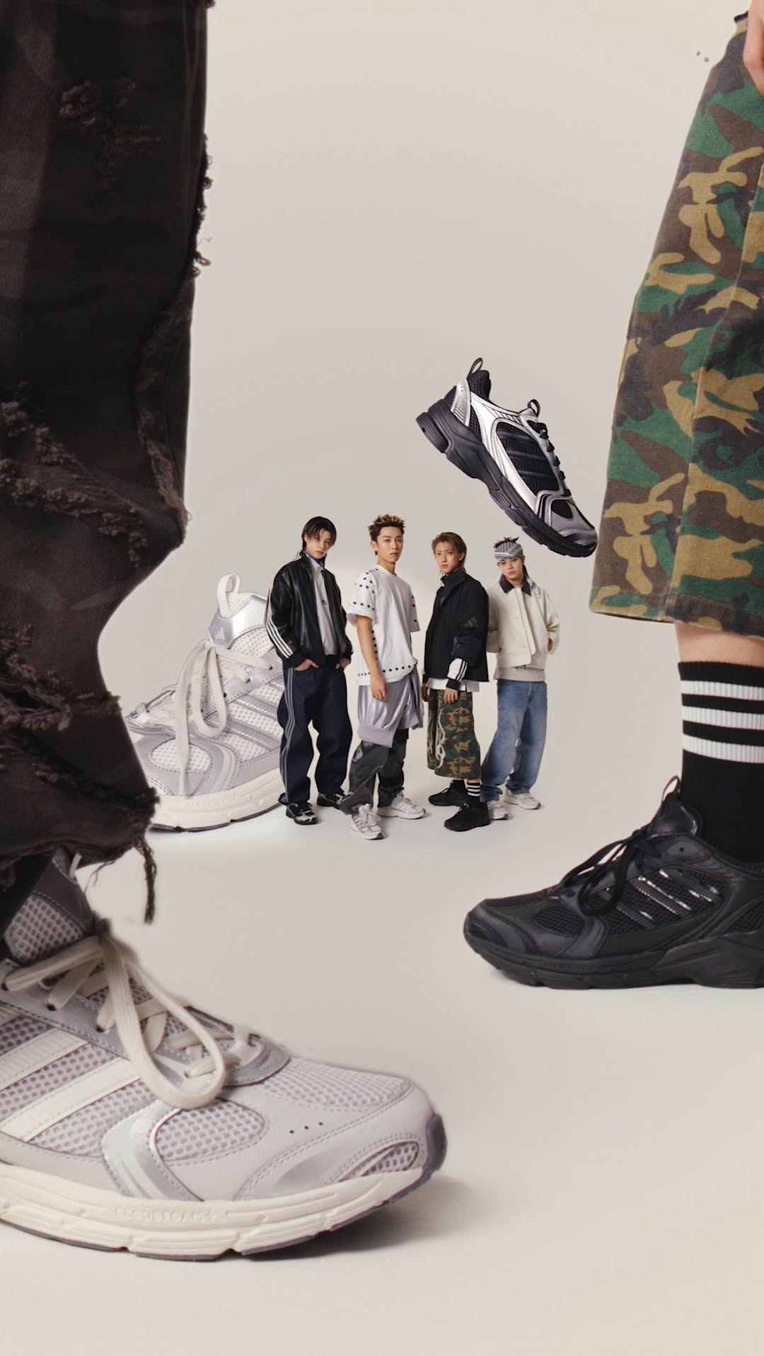 灰色迷雾 寺庙灰 难以捉摸 系带  - VALI鞋履AI设计主图