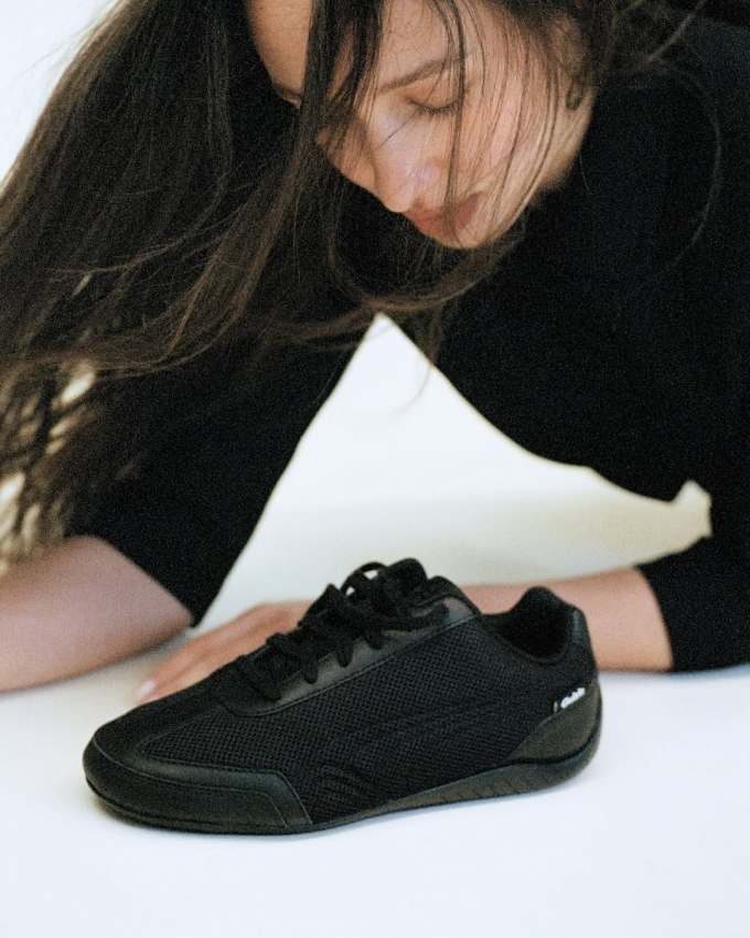 尾气黑 常春藤色 飞蝇钓 低帮 系带 