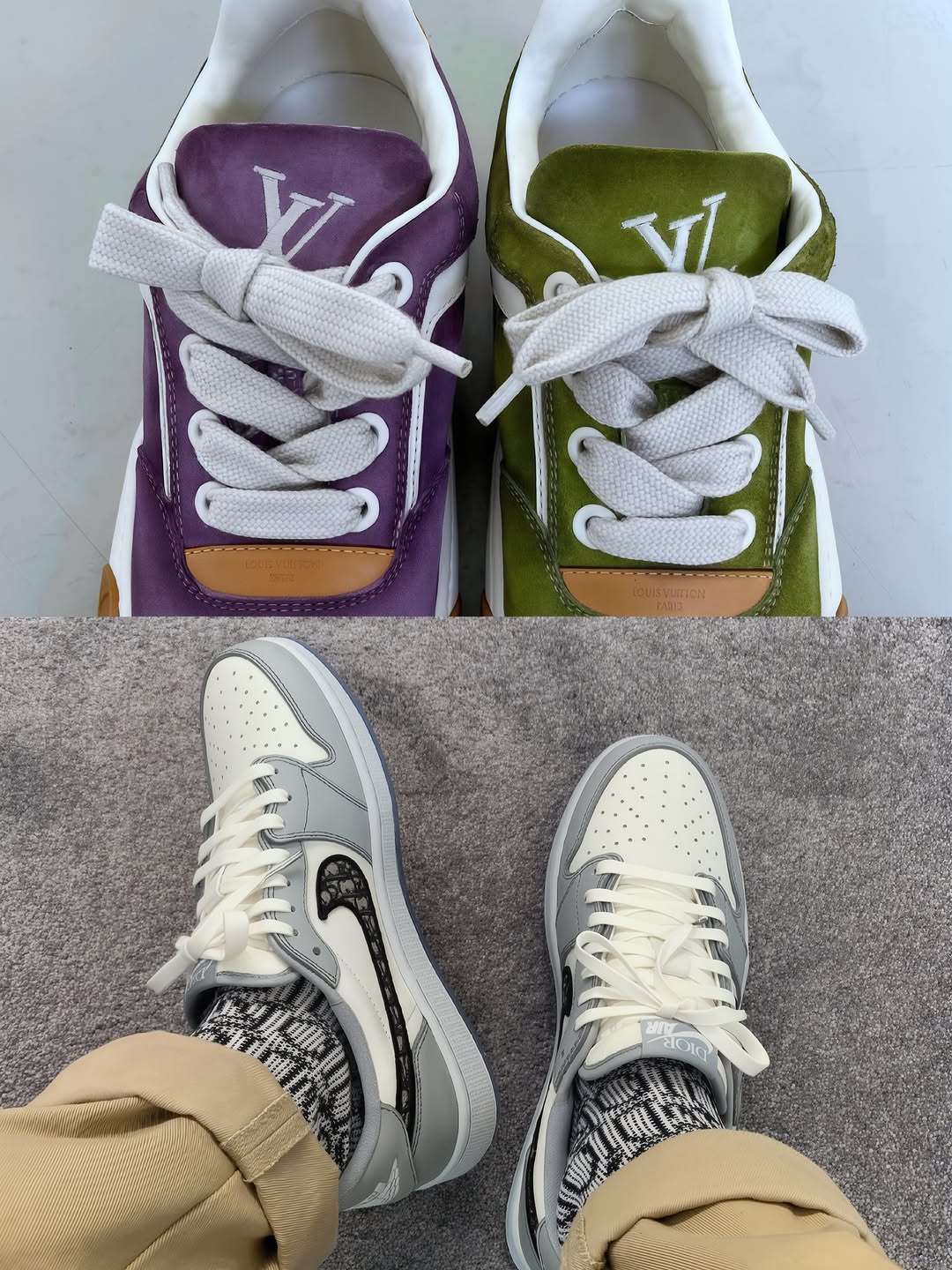 黎明灰 黑莓甜酒 刺青 中帮 皮革  - VALI鞋履AI设计主图