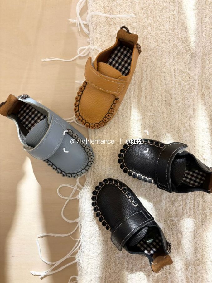 陨石色 棕灰色 暗影蓝 魔术贴 皮革 