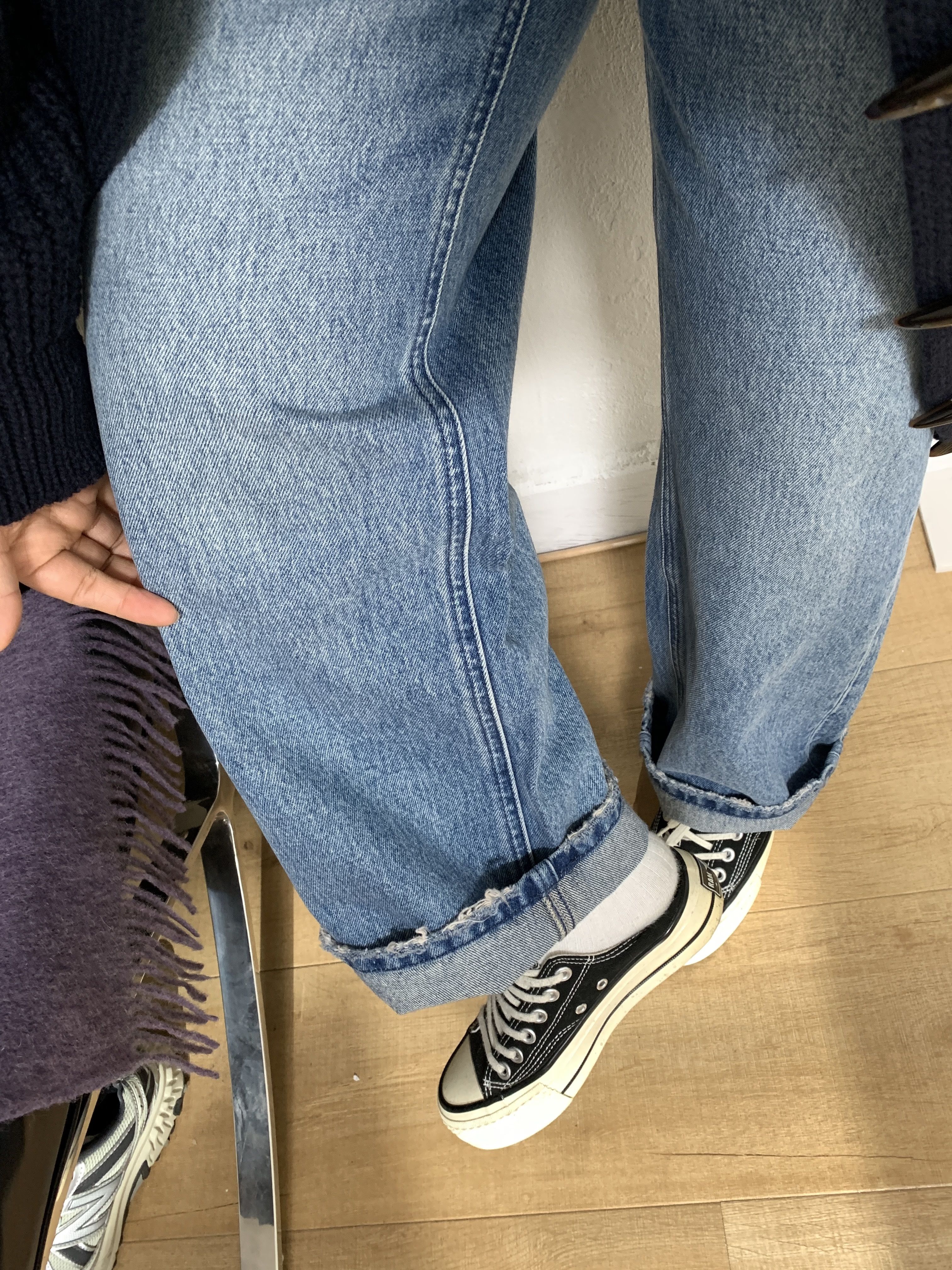 深洞 婴儿爽身粉 淡浅绿 低帮 系带 布面  - VALI鞋履AI设计主图