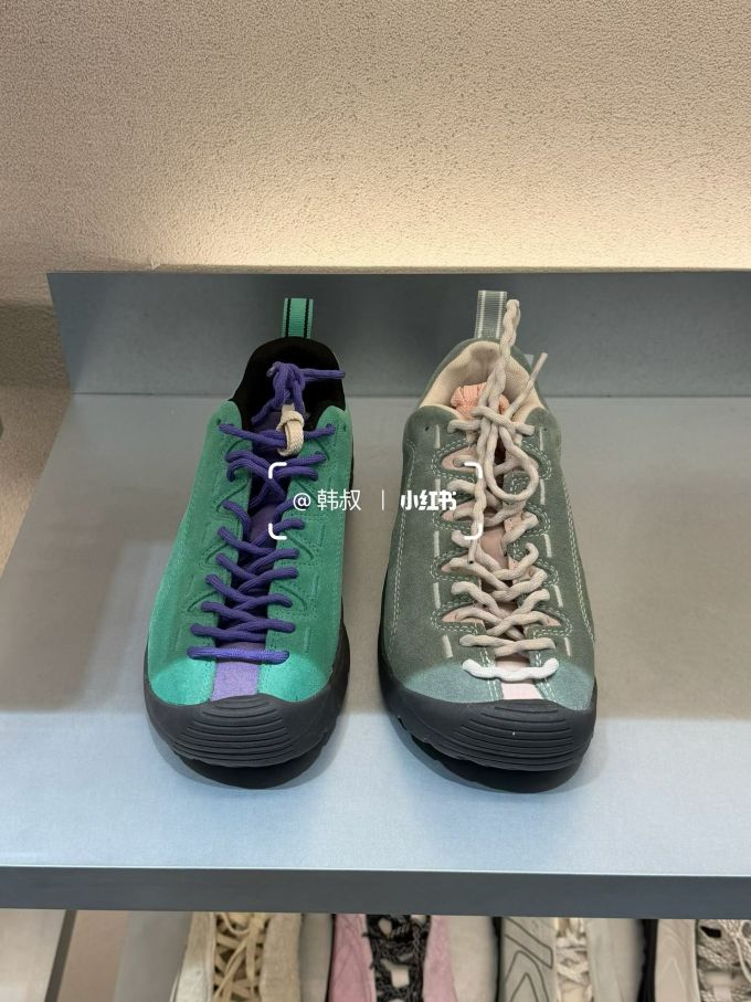 百里香绿 阿芬宾舍犬 暗海浪色 中帮 系带 布面 