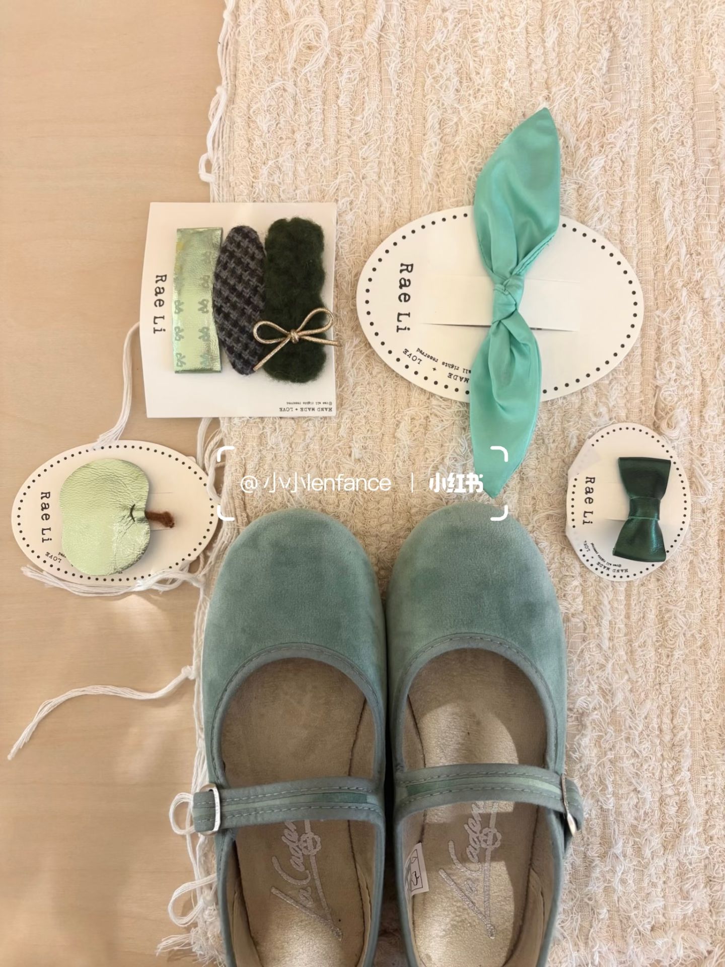 桂冠色 睡莲叶色 飞蝇钓 异形头-分趾 中口鞋 皮革  - VALI鞋履AI设计主图