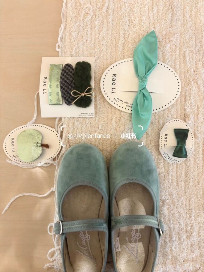 桂冠色 睡莲叶色 飞蝇钓 异形头-分趾 中口鞋 皮革 