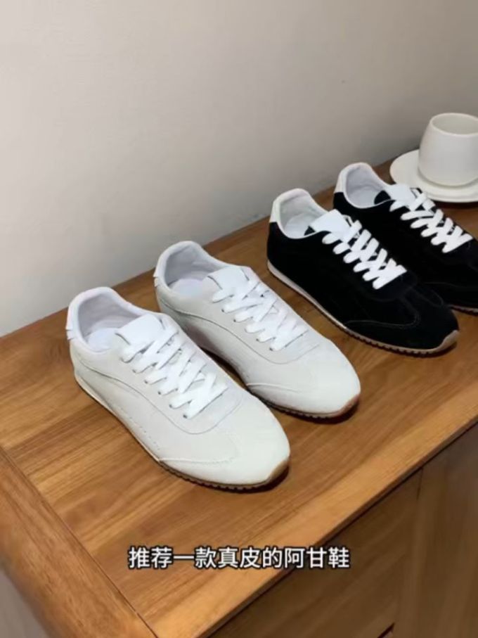 蓝晕色 微蓝色 亮白 低帮 系带 皮革 