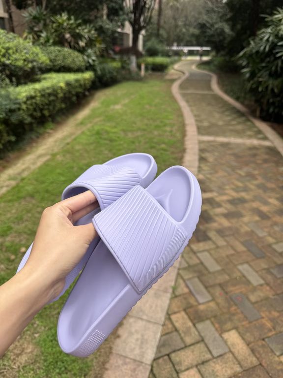 平底 蕾丝丁香 甜紫色 石南花紫 无帮  - VALI鞋履AI设计主图