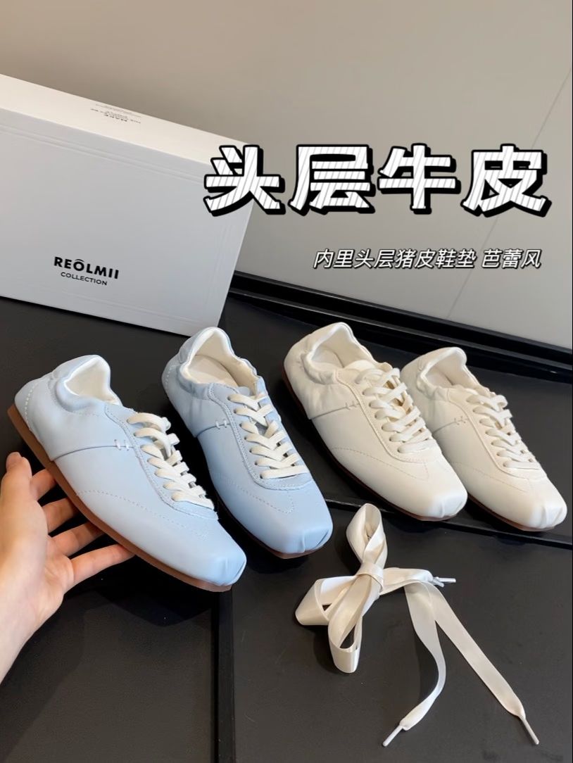 乡村空气 空中写作 冰水 低帮 系带 皮革  - VALI鞋履AI设计主图