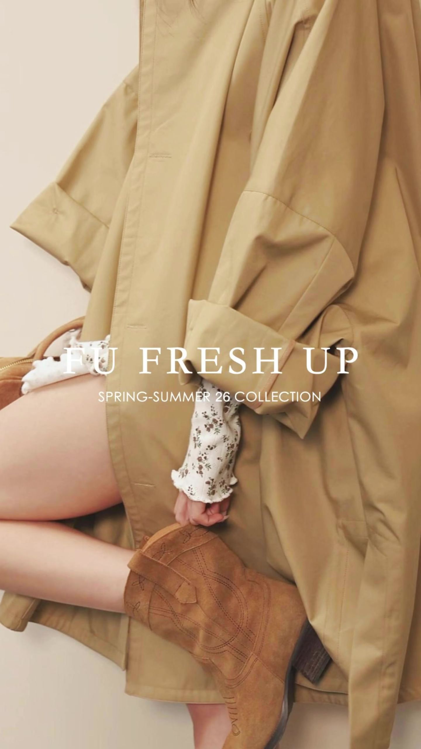 风衣 棉麻 H型 基础袖 第戎黄 苹果黄 陶斯灰褐色  - VALI鞋履AI设计主图