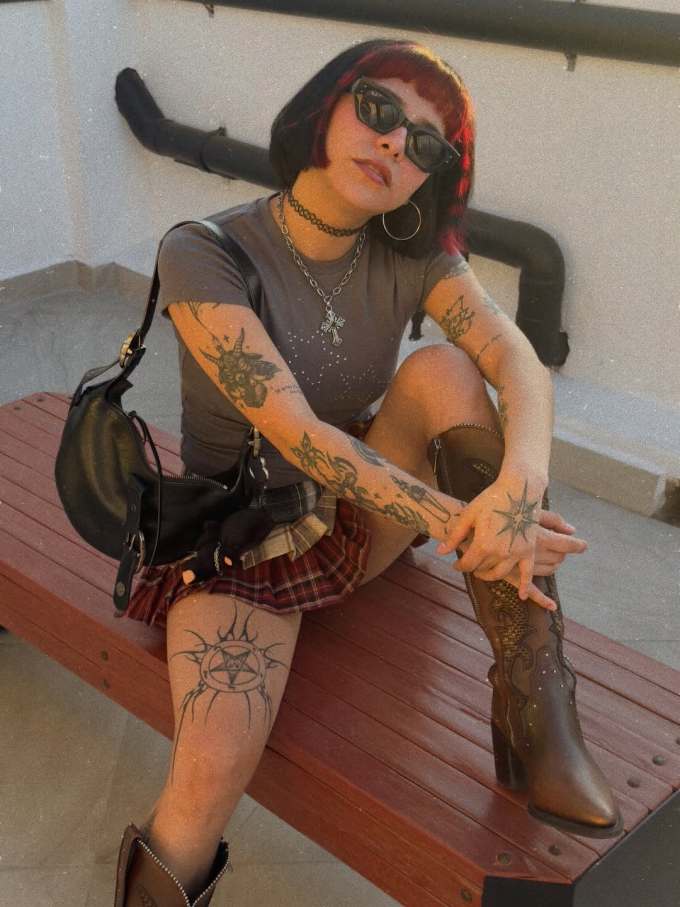 高跟 粗跟 土褐色 啡网纹 巧克力棕 尖头 系带 皮革 