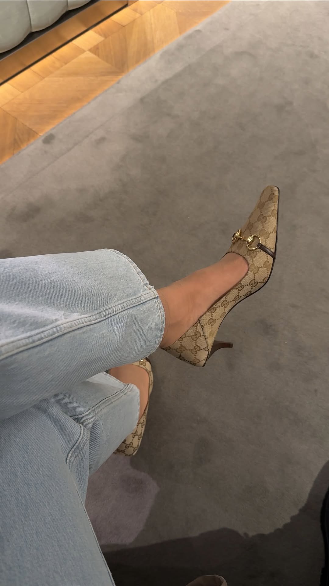 白鼬皮色 沙漠棕榈色 雕饰 尖头 低帮 一脚蹬 中口鞋  - VALI鞋履AI设计主图