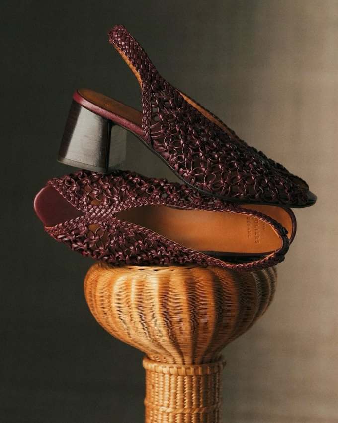 高跟 粗跟 陨石色 菊苣咖啡 栗色 无帮 皮革 