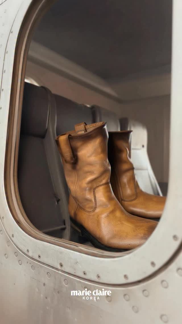 橡皮色 烤山核桃 土褐色 圆头 皮革  - VALI鞋履AI设计主图