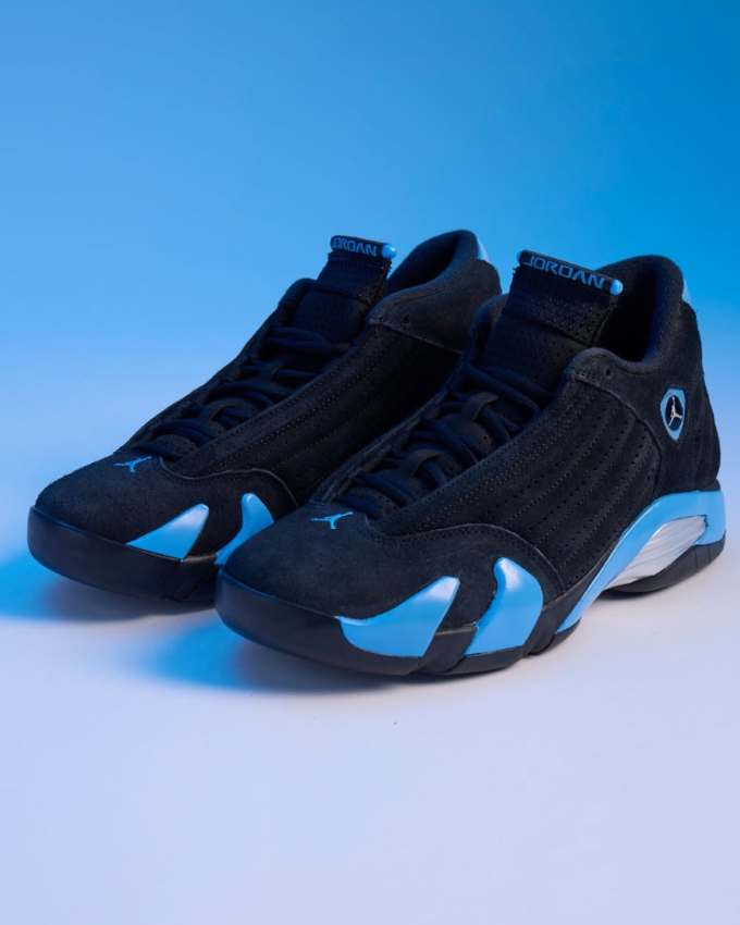 选美蓝 蓝莓煎饼 蔚蓝色 中帮 系带 皮革 