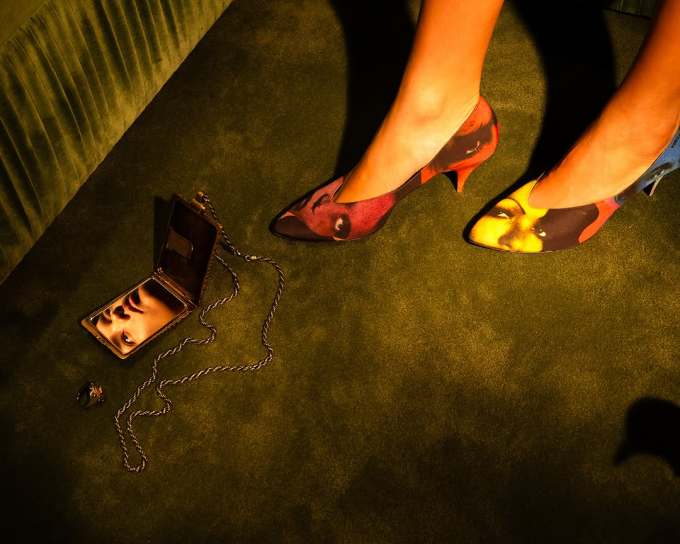 低跟 粗跟 僧袍色 浓茶色 深南瓜色 尖头 低帮 一脚蹬 浅口鞋 